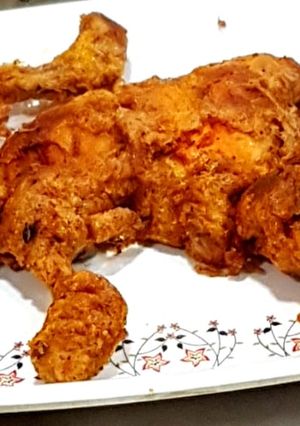 A picture of Fried Chicken legs.