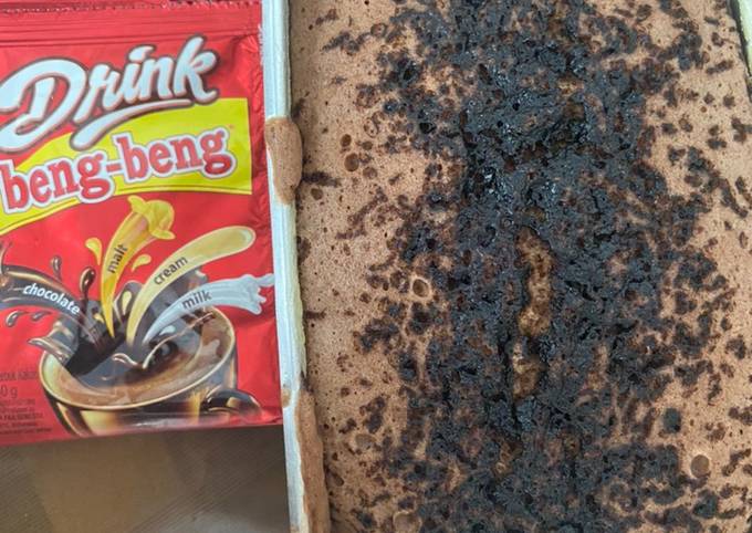 Bolu kukus coklat beng beng