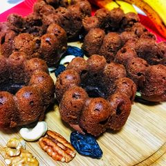 A picture of Eggless Wheat Banana Cake.