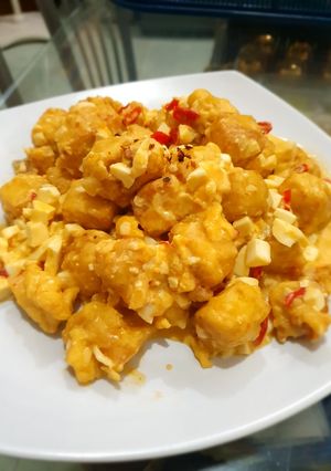 Foto resep Tahu Telur Asin