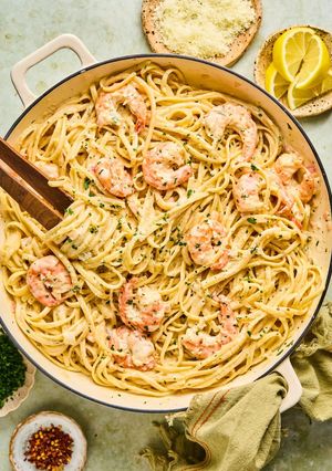 A picture of Shrimp Scampi.