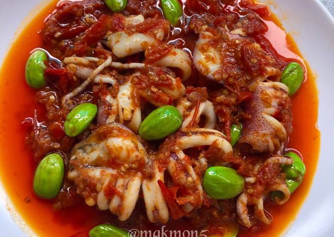 Sambal Cumi Untuk Hidangan