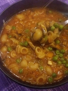 Una foto de Sopa Minestrone