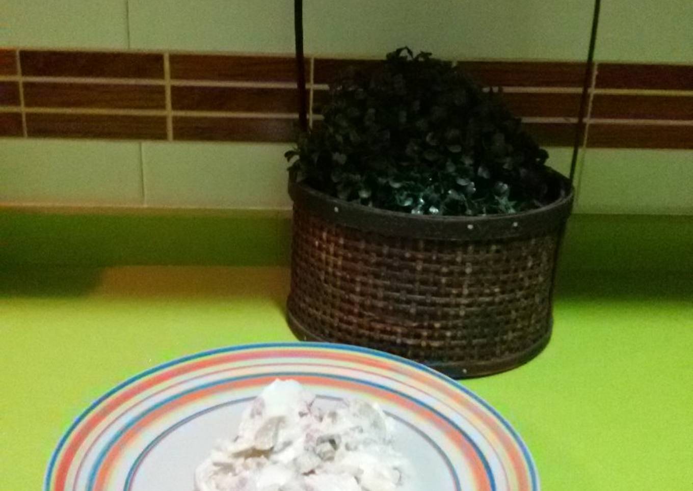 Pollo a la carbonara con thermomix