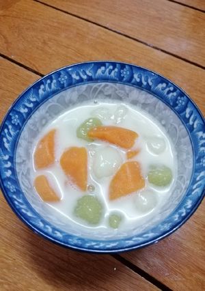 รูปของ บัวลอยมันบวช🥣👍สูตรกิมเฮงอาม่าอุ่น
