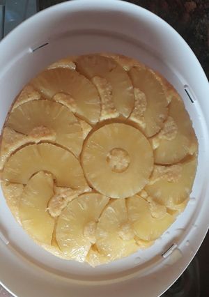 Una foto de Tarta invertida de Ananá🍍