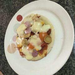 A picture of Homemade pizza.