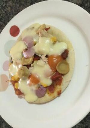 A picture of Homemade pizza.