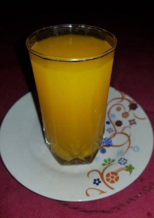 A picture of Mango juice.