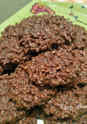 Foto resep Kue Kering Kacang Coklat Cookies No Tepung