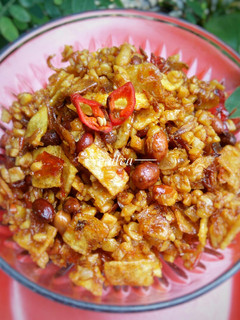 Foto resep Kering tempe kacang kentang