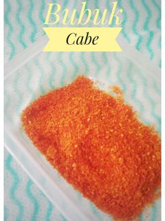 Foto resep Bubuk cabe / cabe bubuk