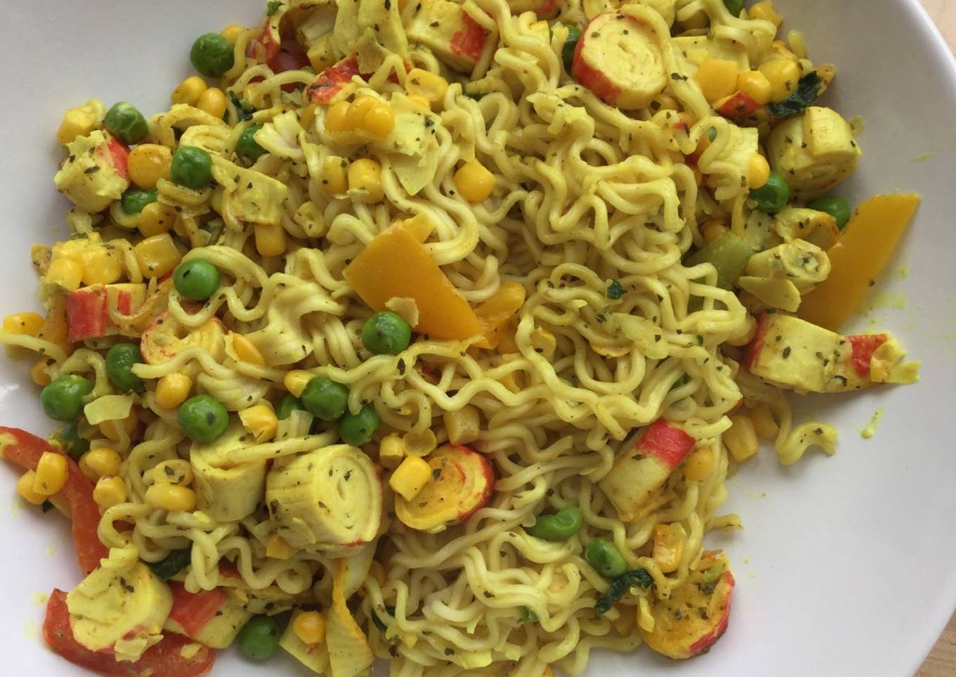 Crab noodles🦀