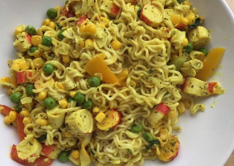 Crab noodles🦀