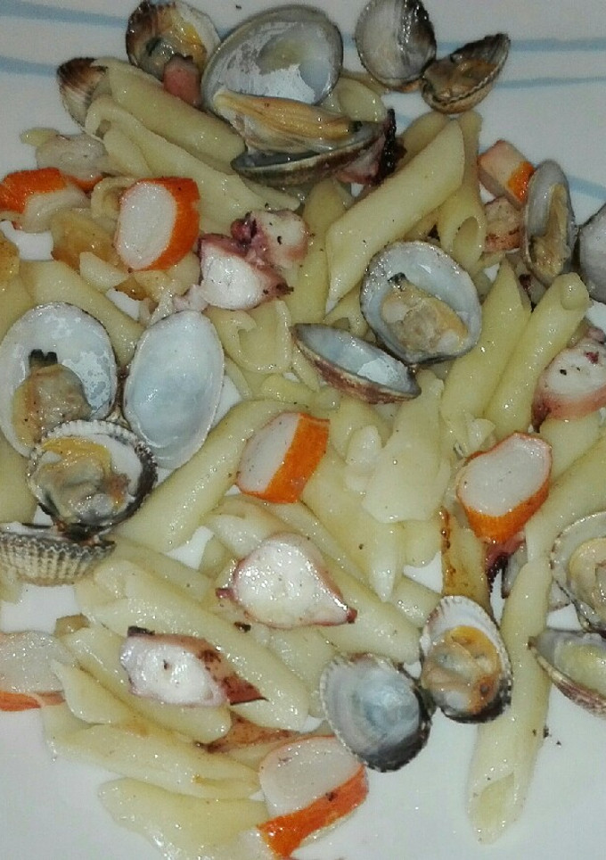 Una foto de Macarrones de mar
