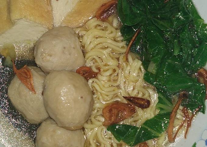 Resep Bakso instan Anti Gagal