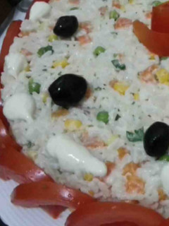 صورة لوصفة سلطة أرز