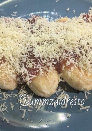 Foto resep Pisang Panggang Stroberi Keju