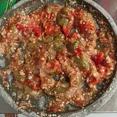 รูปของ Sambal terong rebus