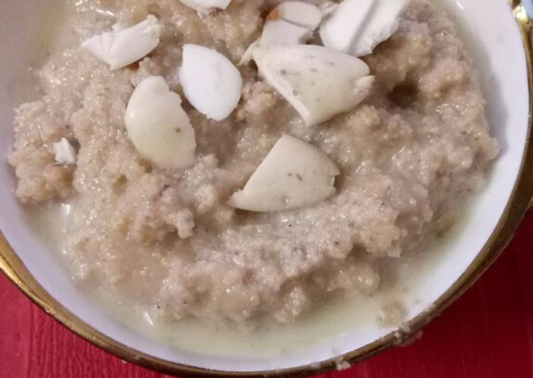Khus khus (poppy seed) ka halwa