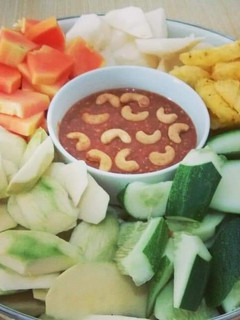 Foto resep Rujak sambel mete