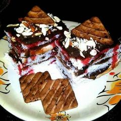 Hide and seek chocolate pastry A picture of Hide and seek chocolate pastry.