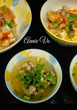 Hình của món Mì trộn khô.