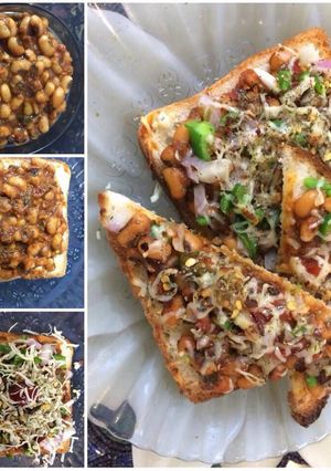 A picture of Beans toast.
