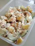 Salad Sejuk Telur, Kentang & Timun