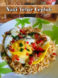 Foto resep Nasi Telur Ceplok