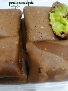 Foto resep Pancake mocca alpukat