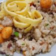 Nasi goreng kornet