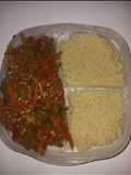 Verduras salteadas con cous cous