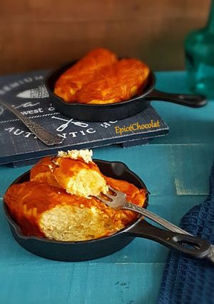 Une photo de Quenelles de brochet a la sauce tomate