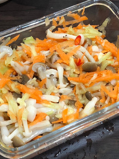 盛夏涼拌菇菇 的食譜成品照片