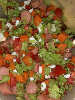 Una foto de Ensalada rápida y fresca