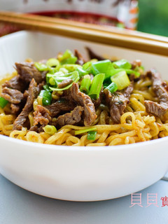 【味王泡麵創意秀】沙茶牛肉炒麵 的食譜成品照片