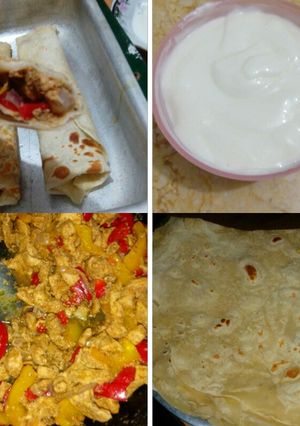 A picture of Chicken Shawarma Sandwiches.