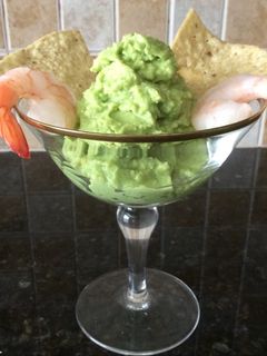 Una foto de Cocktail de Aguacate/Palta con Camarones