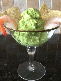Una foto de Cocktail de Aguacate/Palta con Camarones