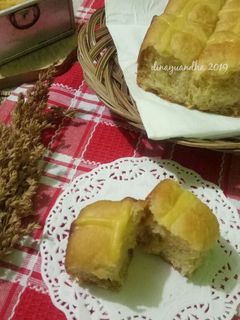 Foto resep Roti Sobek Labu Kuning