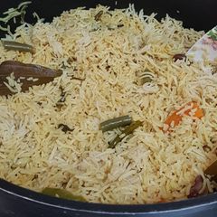 A picture of Vegetable brinji.
