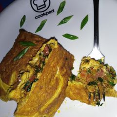 A picture of Stuffed omelet.