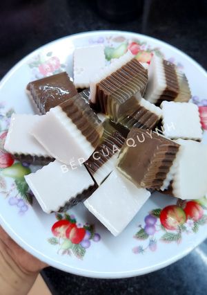 Hình của món Rau câu 3 vị.