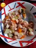 Caldito con molida y verduras