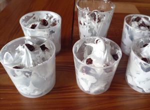 Una foto de Mousse de vino