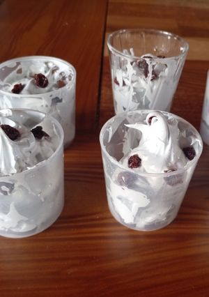 Una foto de Mousse de vino