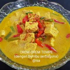 #110 OREM-OREM TEMPE (dengan bumbu serbaguna)-レシピのメイン写真