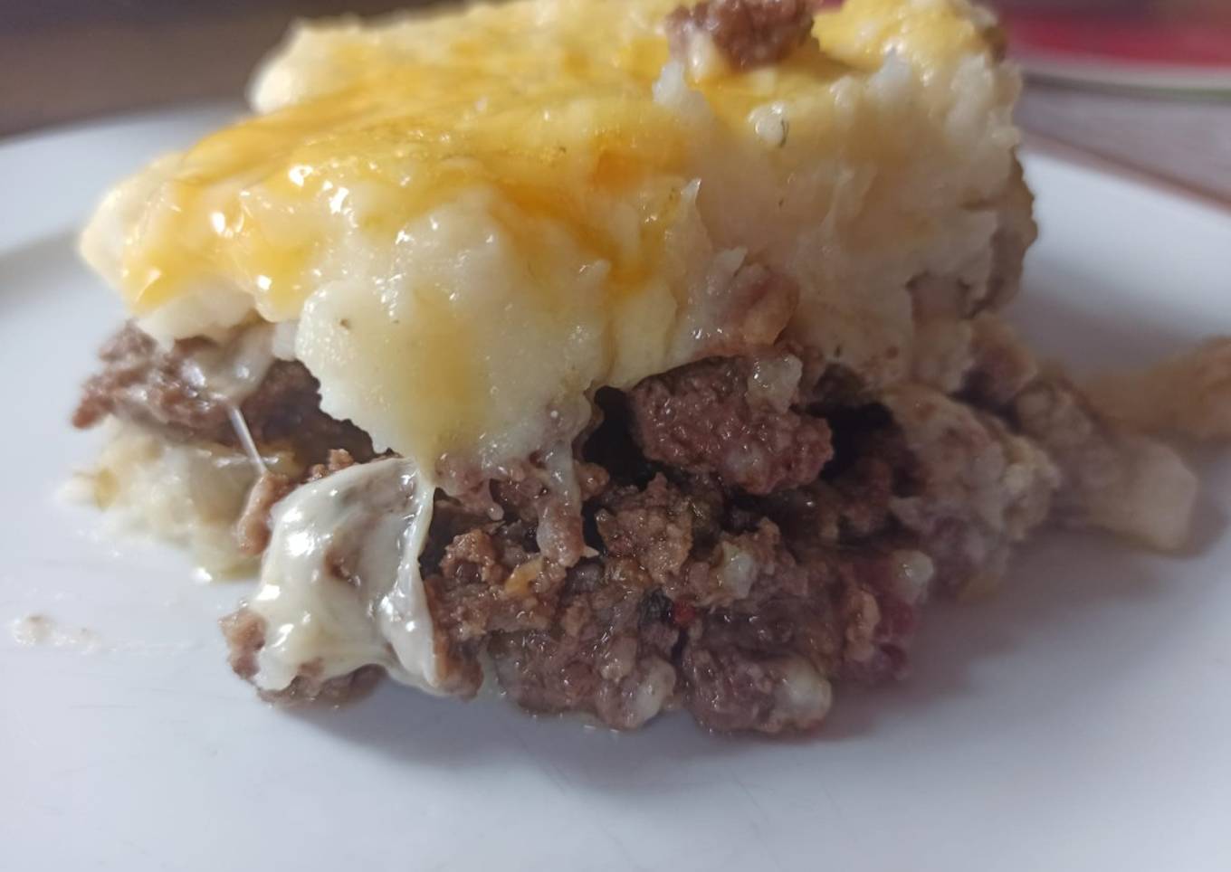 Pastel de papa y carne