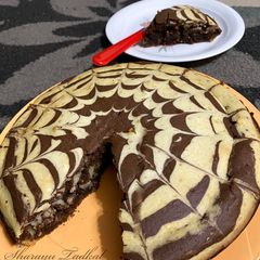 A picture of Chocolate Marble cake.